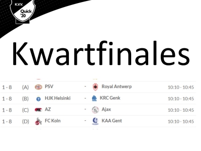 Kwartfinalisten na dag 1 in Oldenzaal