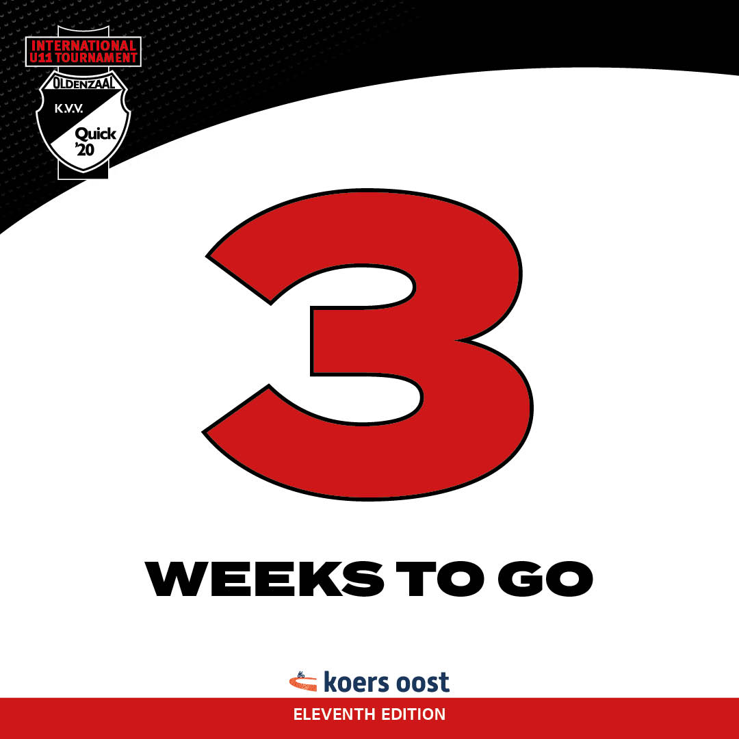 Three more weeks